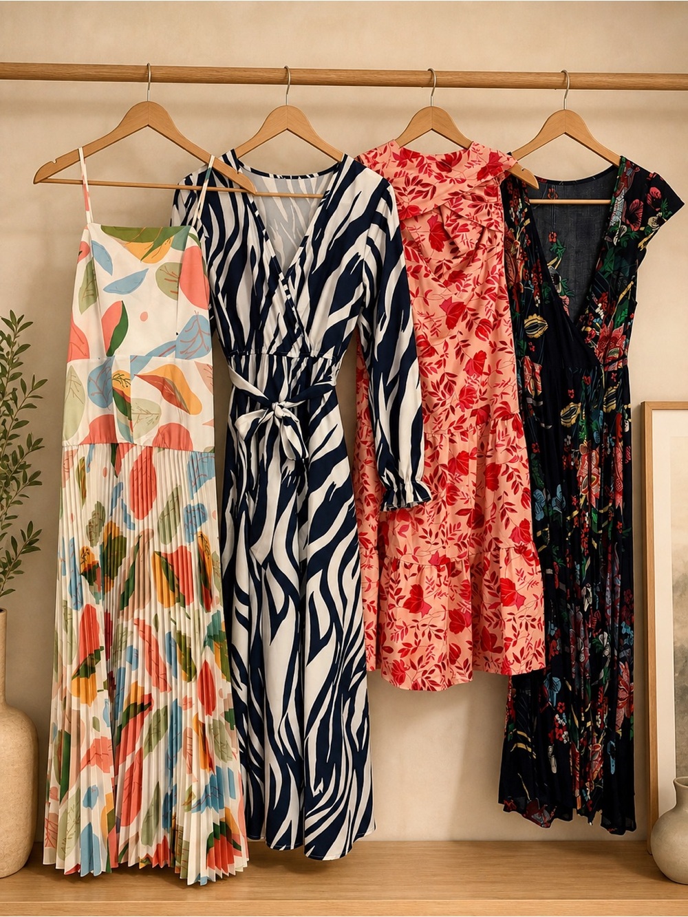 4 Dress Bundle – Size M – Never Worn